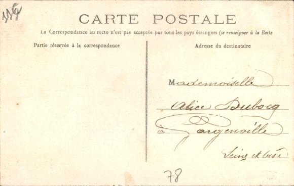 Postcard Bonnières sur Seine Yvelines, camphor refinery