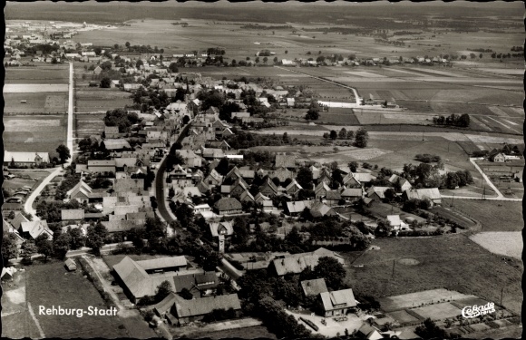 PC Rehburg Loccum in Lower Saxony, aerial photograph