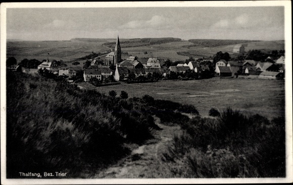 Postcard Thalfang in the Hunsrück, panorama