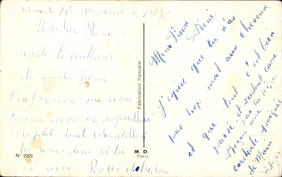 Artist Postcard Patt, Jim, Mon pauvre vieux, child, dog, spider web