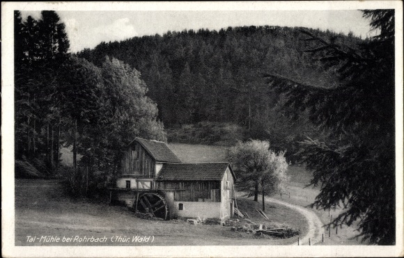 Ak Rohrbach in Thüringen, Tal-Mühle
