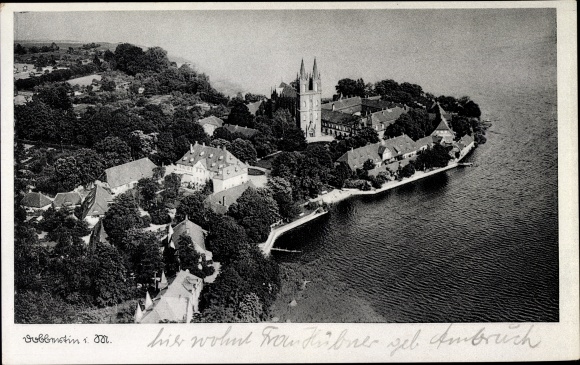 PC Dobbertin Kreis Ludwigslust Parchim, aerial photograph of the monastery church