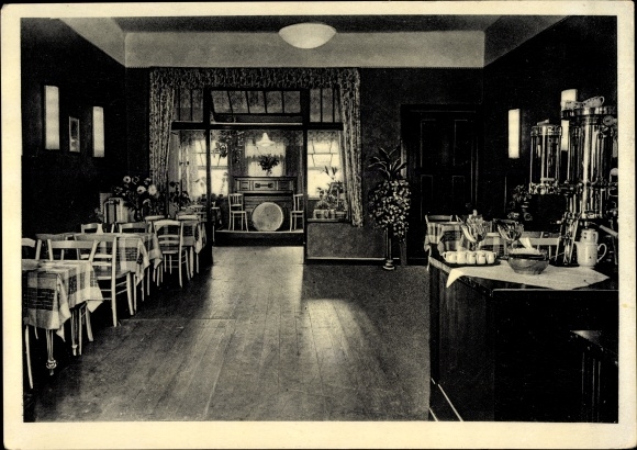 PC Hamburg Nord Langenhorn, Parkhof Ochsenzoll, Hotel Restaurant, interior view