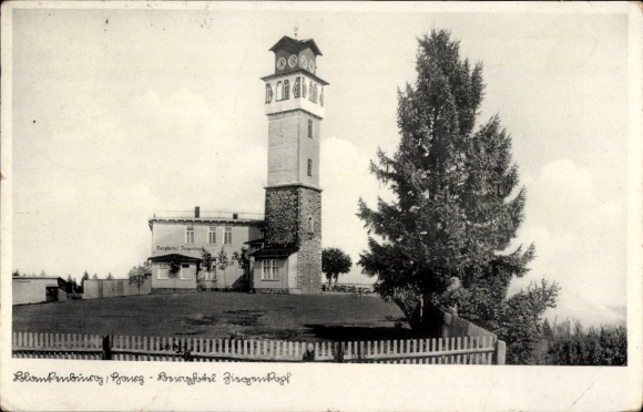 Postcard Blankenburg am Harz, Blankenburg, Honoz - Berghotel Zingg