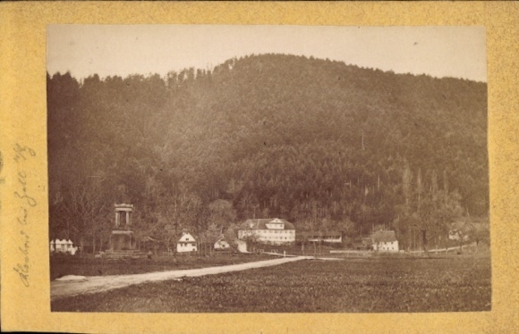 Kabinett Foto Alexisbad Harzgerode am Harz, Teilansicht