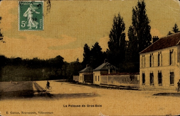 Ak Grosbois Gros Bois Val-de-Marne, La Pelouse