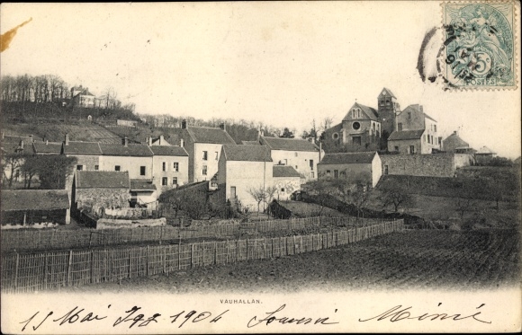 Briefkaart Vauhallan Essonne, Panorama