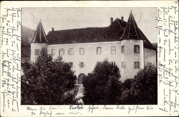 Ak Immendingen aan de Donau Baden, oud kasteel