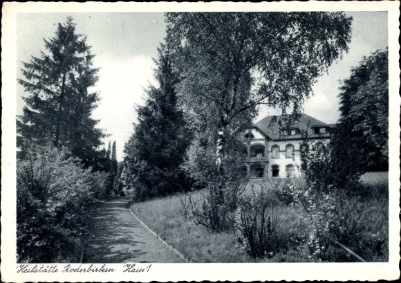 Postcard Leichlingen in the Rhineland, sanatorium Roderbirken, house 1
