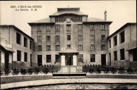 Ak L´Hay les Roses Val-de-Marne, La Mairie, Rathaus