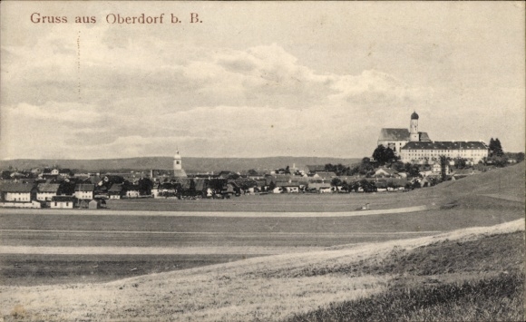 Postcard Oberdorf near Immenstadt Martinszell Waltenhofen in the Oberallgäu, Panorama