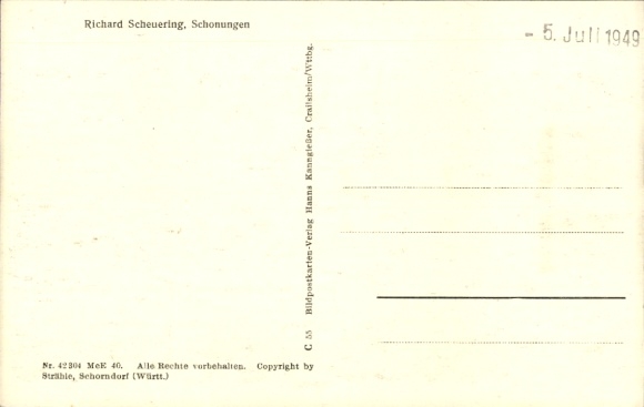Postcard Schonungen am Main Lower Franconia, aerial photograph