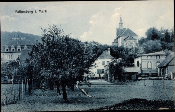 Ak Falkenberg in der Mark, Teilansicht