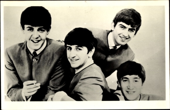 Postcard The Beatles, Paul McCartney, Ringo Starr, John Lennon, George Harrison