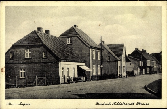 Postcard Reuterstadt Stavenhagen, Friedrich Hildebrandt Strasse