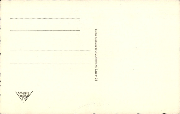 Postcard Ludwigslust in Mecklenburg, Dragoon Monument
