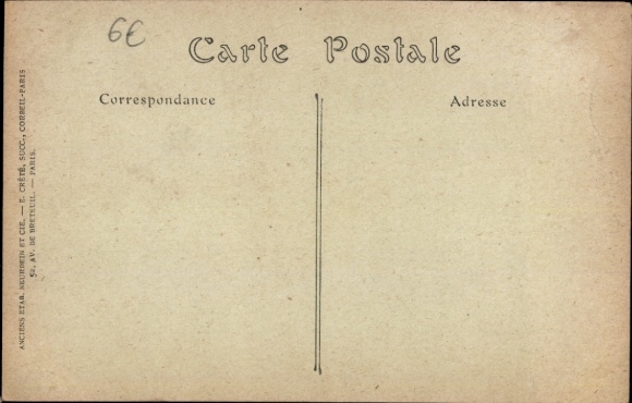 CPA Plouneour Trez Finistère, Le Clocher et la Mairie