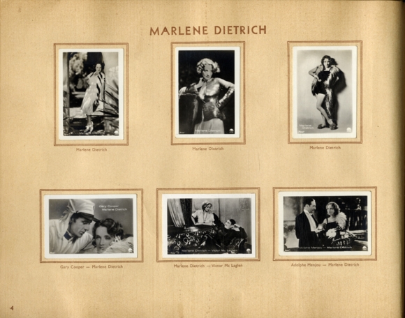 Mercedes film pictures IV From sounding films collector&#39;s picture album Batschari cigarette factory, Baden-Baden
