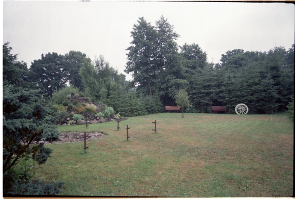 6 celluloid negatives Krempel Geestland in Lower Saxony, garden, shop, gastronomy
