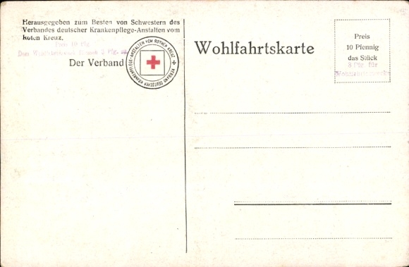Artist Postcard Lüschwitz Koreffski, Hussar Patrol in Poland, Red Cross