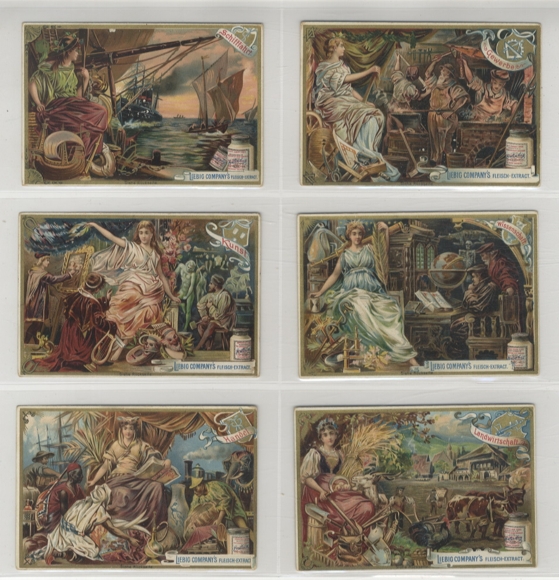 Liebig Pictures Series A 265 Economics 1893