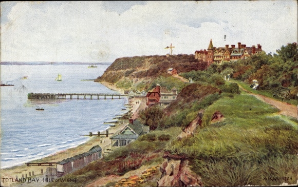 Artist PC Quinton, AR, Totland Bay Isle of Wight Engeland