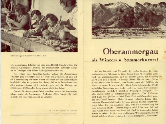 3 Ak Oberammergau in Opper-Beieren, Passiespel