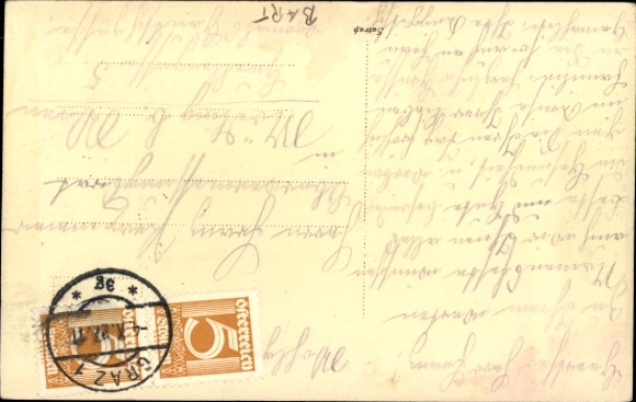 Photo Postcard married couple, man with long beard