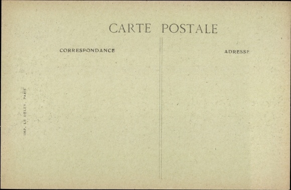 Postcard Paris, Victory Day 14 July 1919, Parade, Les Marechaux, Foch, Joffre