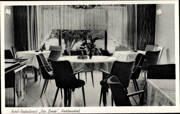 Ak Heddersdorf Kirchheim in Hessen, Restaurant Zur Linde
