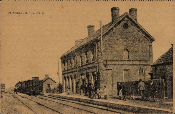 PC Vermelles Pas de Calais, train station, railway