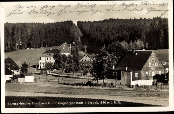 PC Steinbach Johanngeorgenstadt in the Ore Mountains, partial view