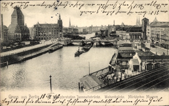 KP Berlin Mitte, Most Jannowitz, Most Waisen