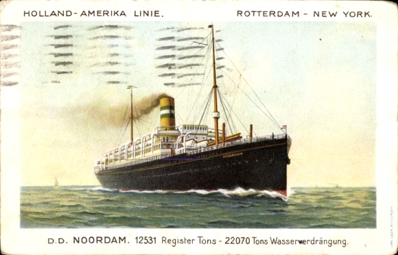 Artist PC Steamship Rijndam, HAL