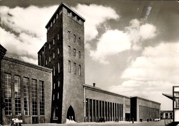 Postcard Berlin Neukölln, Berliner Kindl Brewery, Brewery