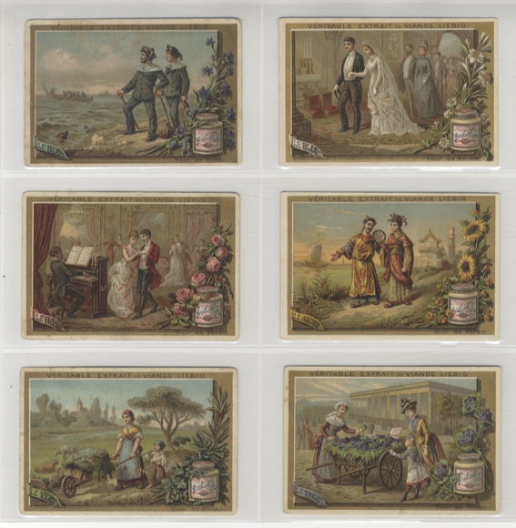 Liebig Pictures Series A 79 Colors I 1884
