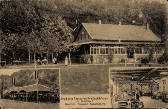 Ak Schüttorf in de provincie Bentheim, Restaurant Waldschlößchen
