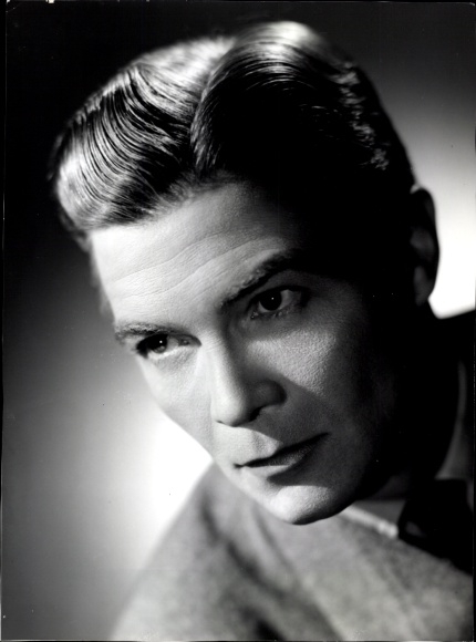 foto acteur Gerhard Riedmann, film The Beautiful Miller's Daughter, portret