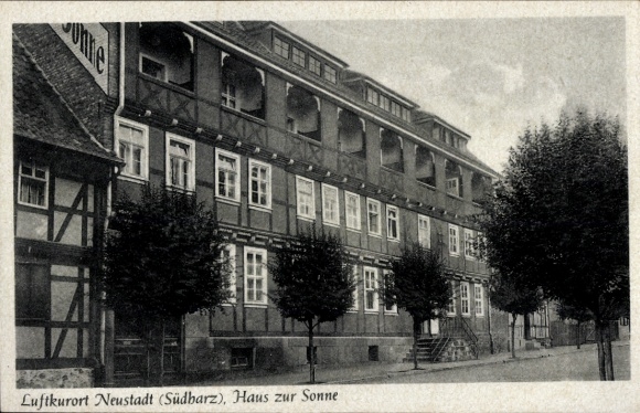 Ak Neustadt Südharz, Huis van de zon