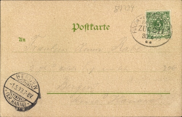 Chromo-Litho Ottobeuren Unterallgäu, Franz Xaver Gabelsberger, shorthand, tomb, house, monastery