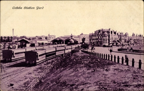 Postcard India, Colaba railway station