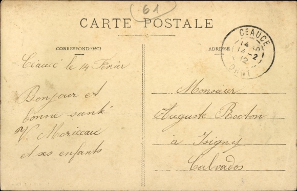 And Ceaucé Orne, La Gare