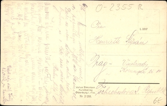 Postcard Sassnitz on Rügen, hotel by the sea