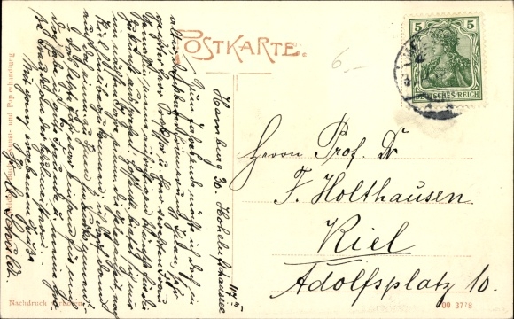 Ak Meldorf in Holstein, Alte Mönchskurie