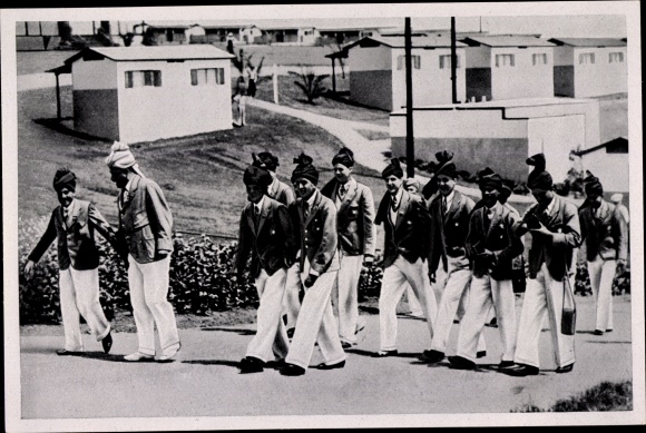 Collection picture Olympic Games 1936, Olympic Village Los Angeles 1932, Indian hockey players
