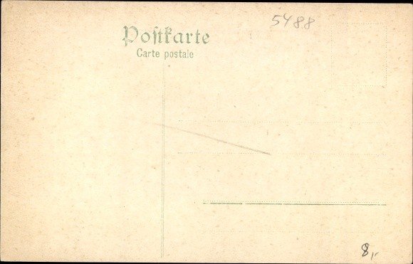 Postcard Adenau in the Eifel, view of the town, Hohe Acht, Nürburg