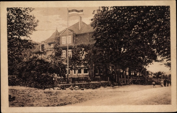 Ansichtkaart Herdecke an der Ruhr, restauratie Wittbräucke, eigenaar Albert Rings