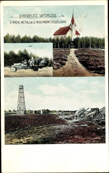Ak Unterlüß Unterlüß Südheide, schietbaan