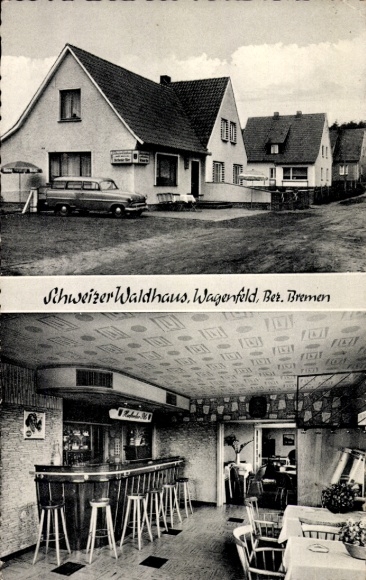 Ak Wagenfeld in Niedersachsen, Schweizer Waldhaus
