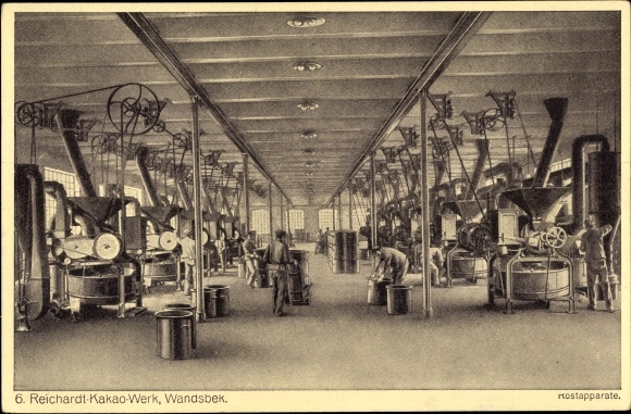 PC Hamburg Wandsbek, Reichardt cocoa factory, roasters